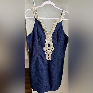 Lily Pulitzer embroidered dress